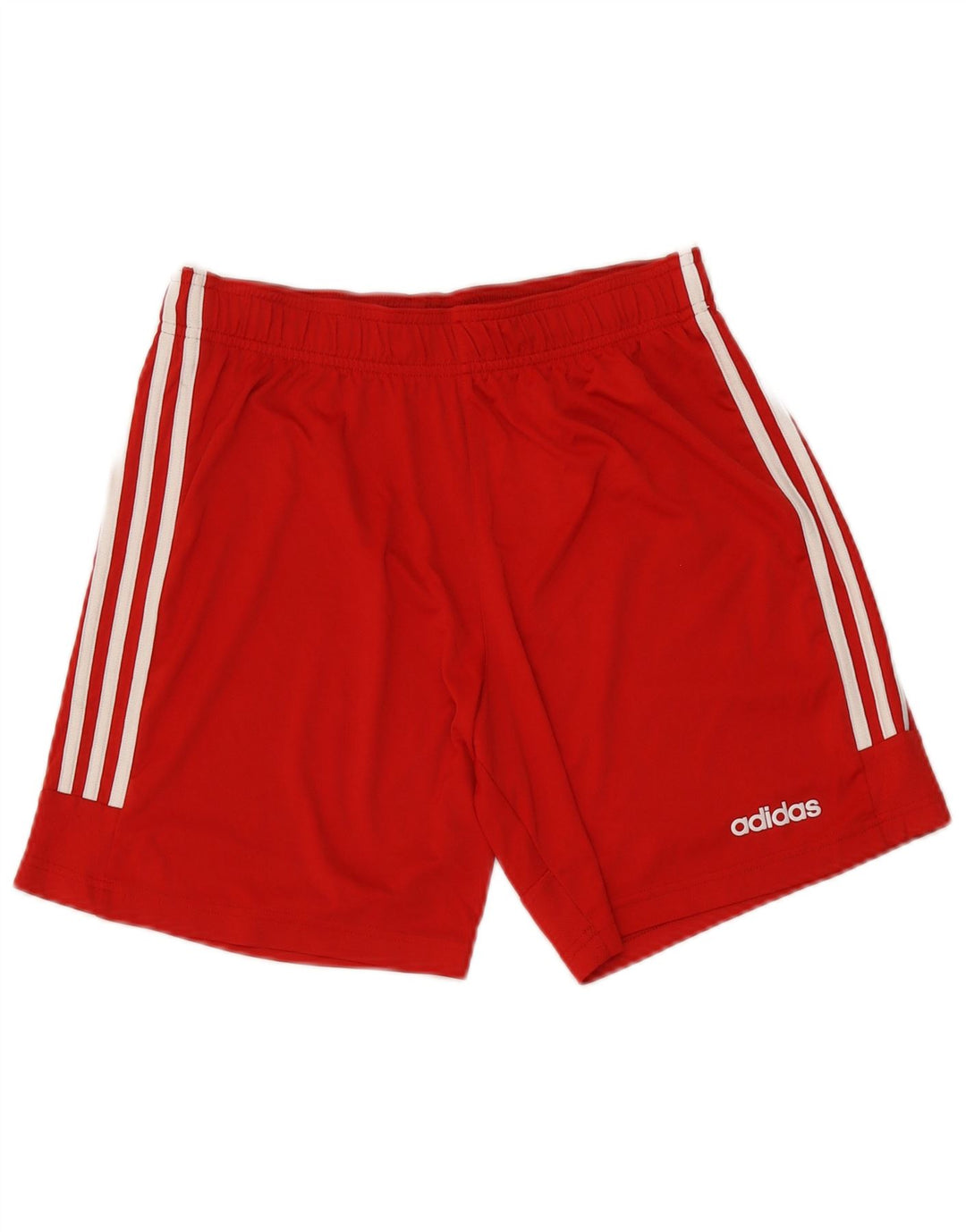 Женские спортивные шорты Adidas UK 14, средний красный полиэстер