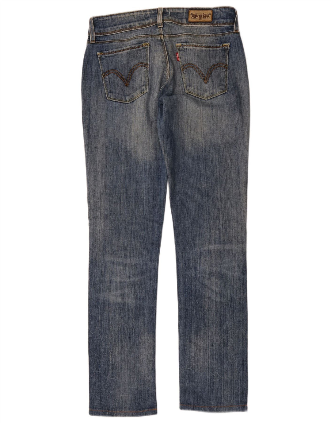 Женские узкие джинсы Levi's 571 W29 L30 синие, хлопок