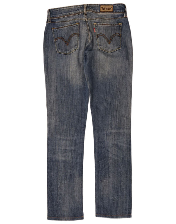 Женские узкие джинсы Levi's 571 W29 L30 синие, хлопок