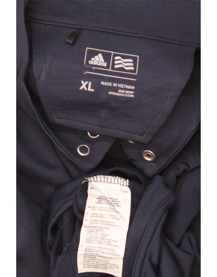 Мужской спортивный костюм ADIDAS, верхняя куртка XL, темно-синий, полиэстер