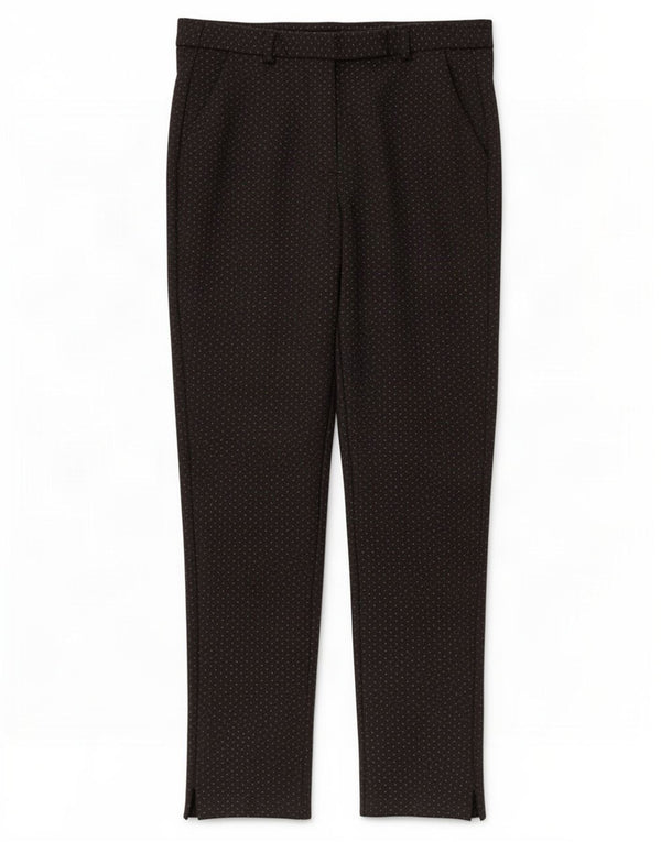 Женские укороченные брюки Marks & Spencer UK 12 Medium W30 L27 Черные пятнистые