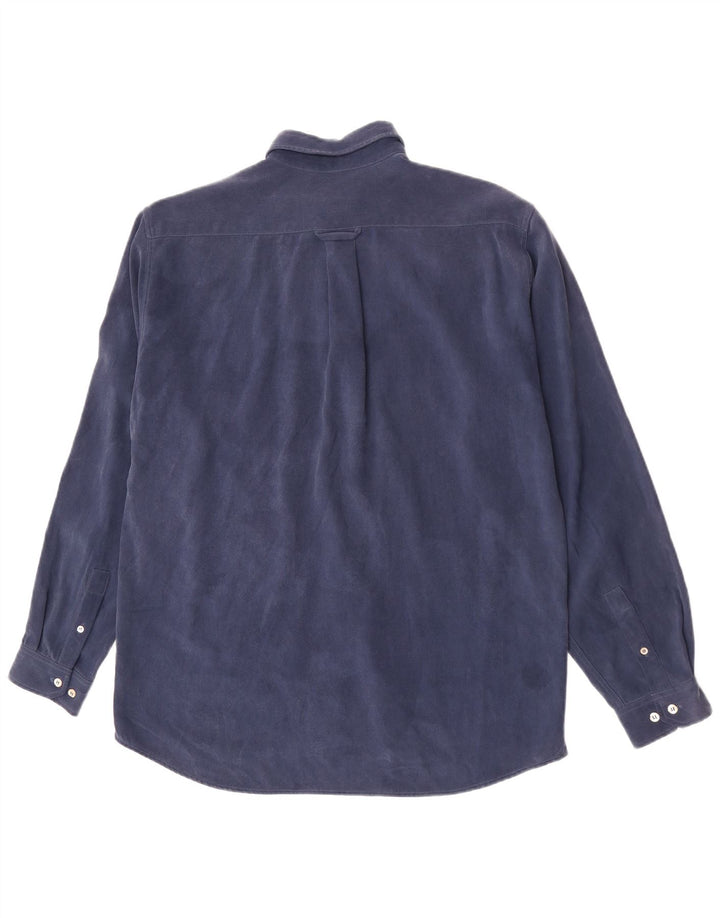 Мужская рубашка Ted Baker, размер 3, средний темно-синий Polynosic