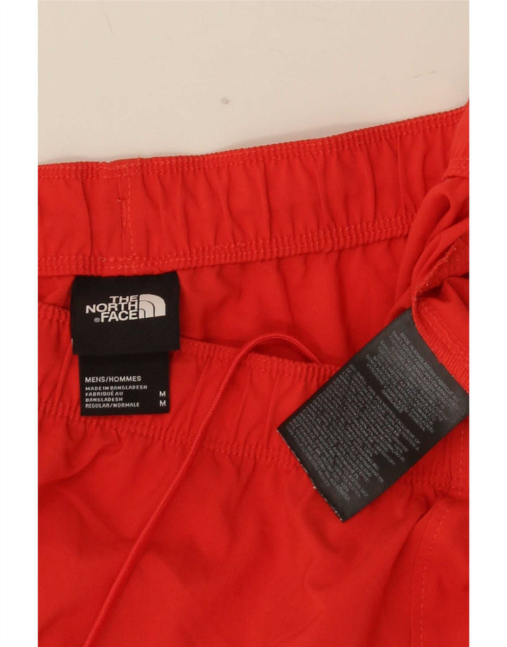 Мужские спортивные шорты The North Face из полиэстера среднего красного цвета