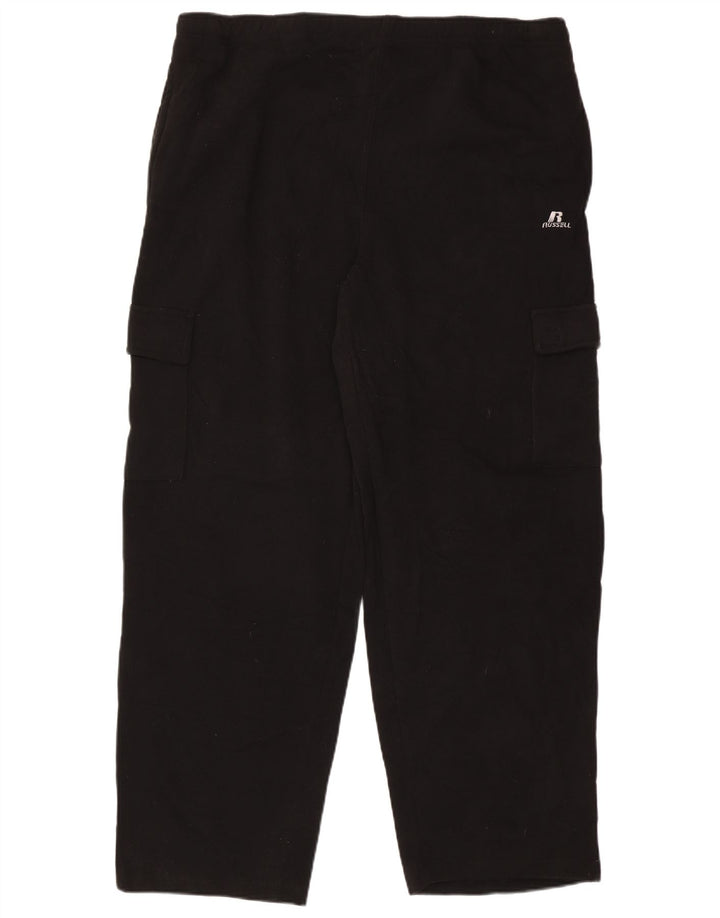 RUSSELL ATHLETIC Мужские спортивные брюки-карго 2XL, черный полиэстер