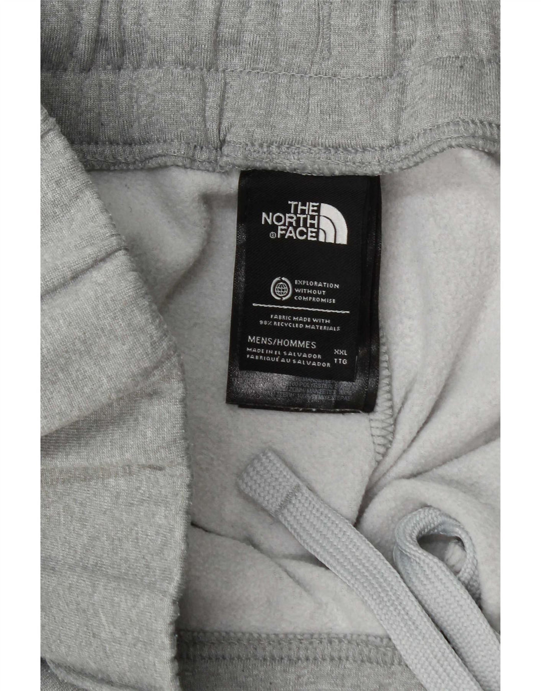 Мужские спортивные брюки The North Face, джоггеры, 2XL, серый полиэстер