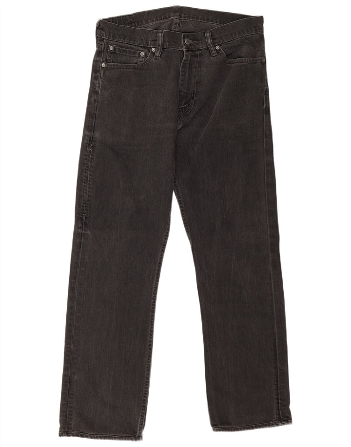 Мужские прямые джинсы Levi's W30 L30 серые