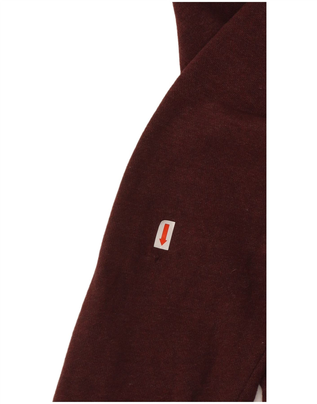 Женский свитер с капюшоном на молнии FAT FACE UK 10, маленький темно-бордовый цвет