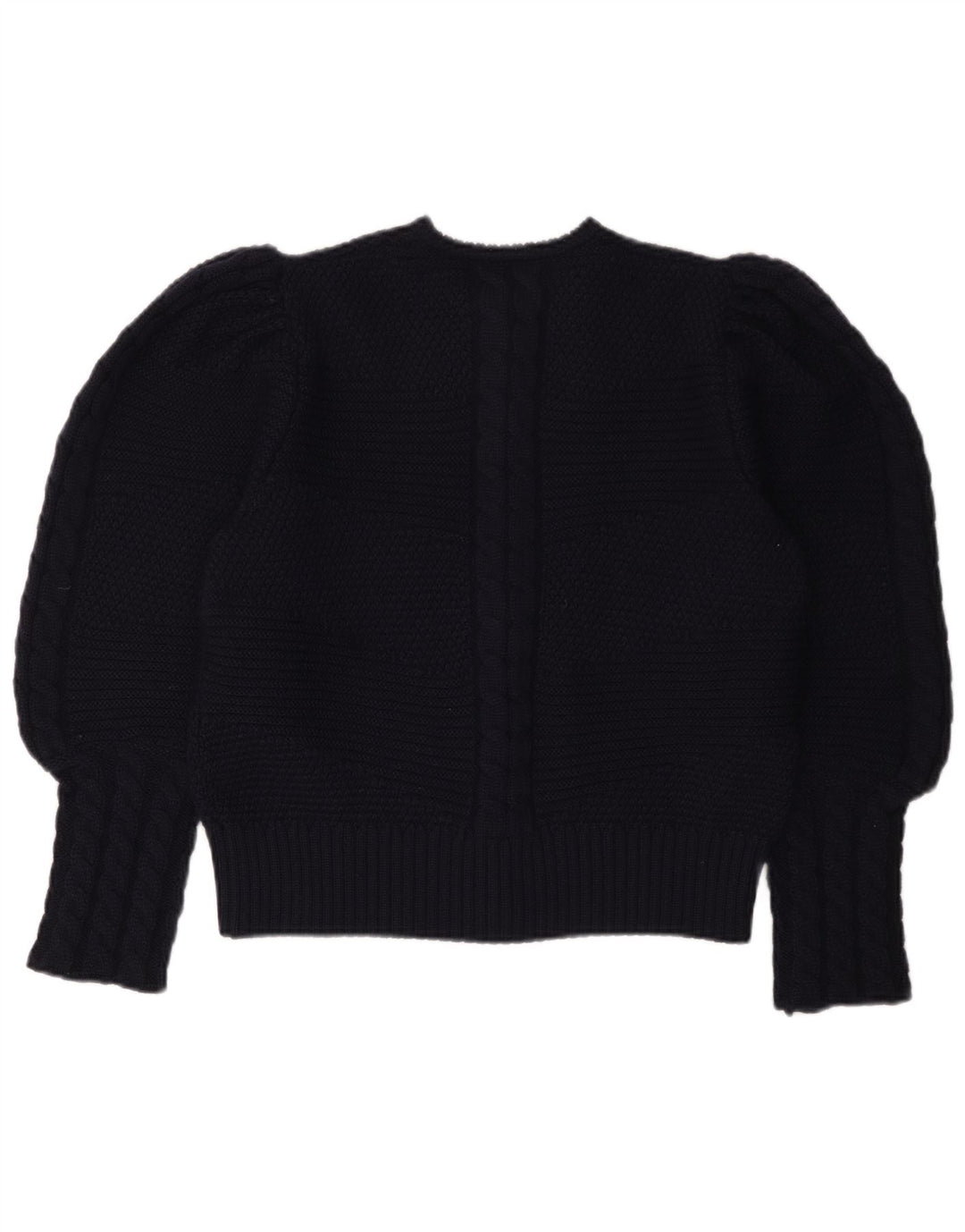 Женский кардиган с рисунком LANAMODEN UK 16, большой темно-синий, новая шерсть