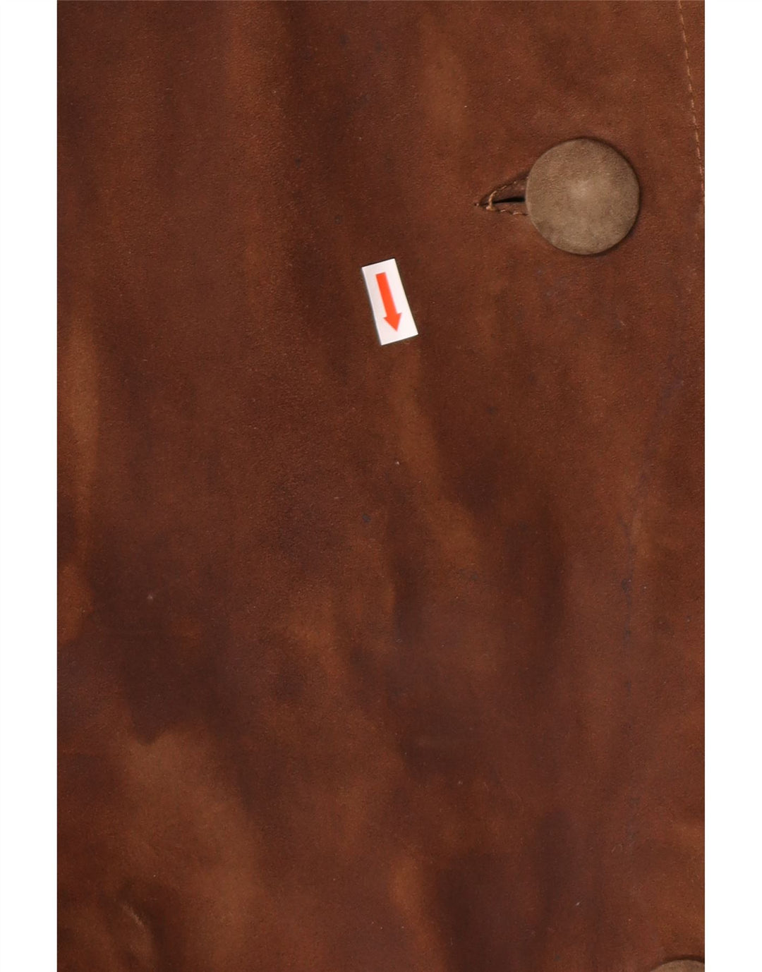 STRONG & FISHER LTD Женское винтажное замшевое пальто UK 18 XL, коричневое классическое