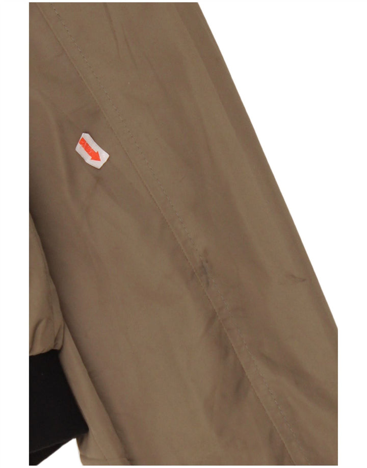 Женский бомбер оверсайз ZARA UK 10, маленький зеленый хлопок