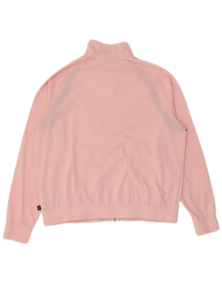 Женский спортивный костюм оверсайз Puma UK 16, большой розовый с цветными блоками