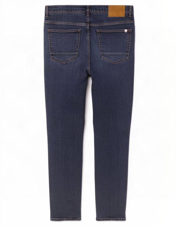 Мужские зауженные джинсы Zara EU 46 XL W36 L30 синие