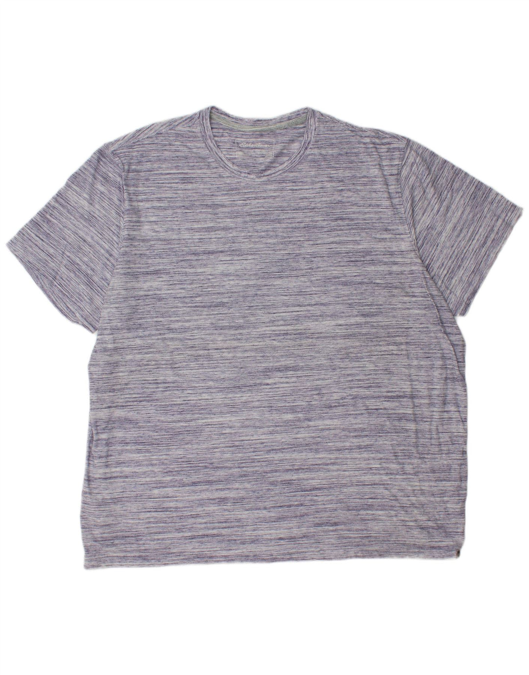 Мужская футболка EDDIE BAUER 2XL фиолетового цвета с крапинками, хлопок