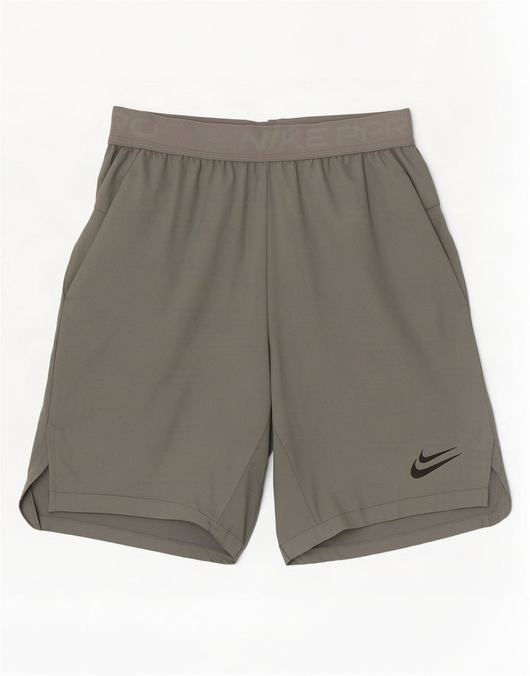 Мужские спортивные шорты Nike Dri Fit с графическим принтом, маленький цвет, полиэстер цвета хаки
