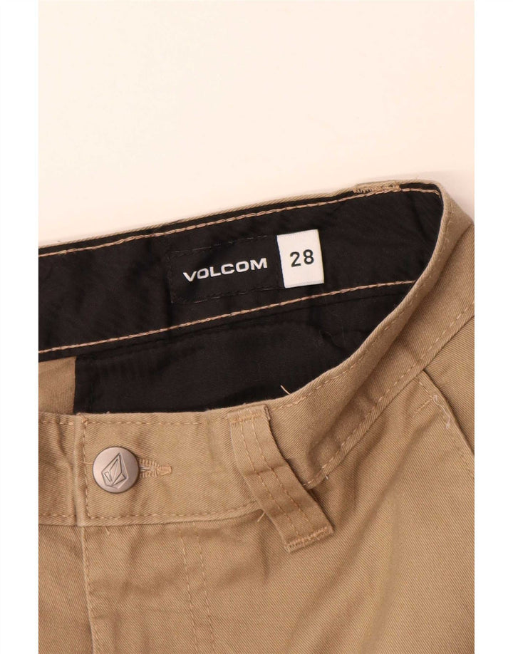 Мужские прямые брюки-чиносы Volcom W28 L30 бежевые