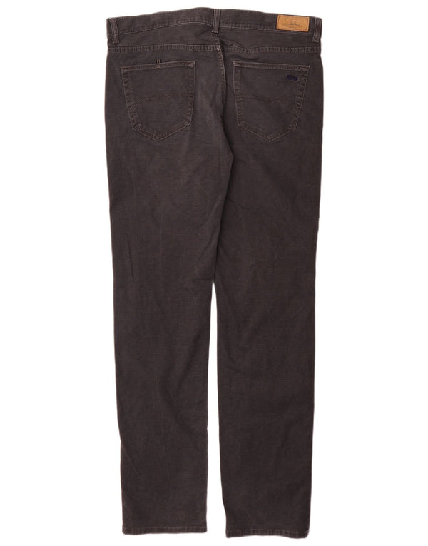 Harmont & Blaine Мужские прямые повседневные брюки IT 52 XL W38 L35 Серые хлопковые