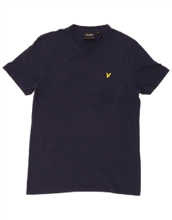Мужская футболка Lyle & Scott, маленький темно-синий хлопок