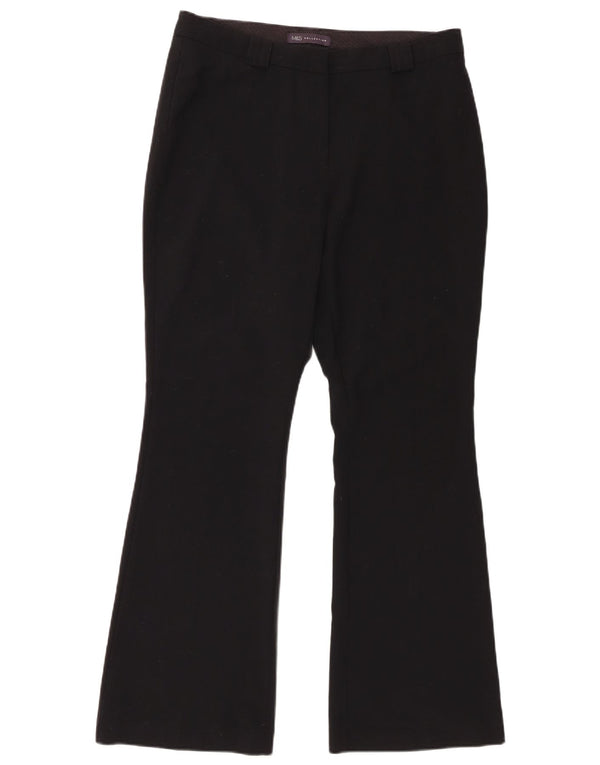 Женские брюки костюма Bootcut Marks & Spencer UK 12 Medium W32 L30 черные