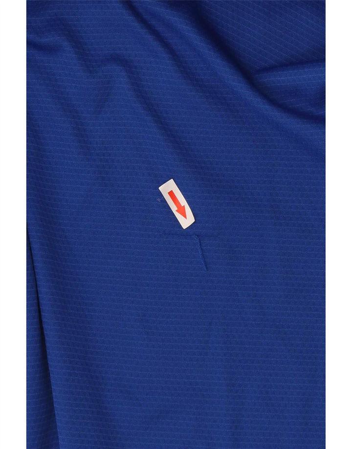 Мужская футболка Adidas Top Large Blue из полиэстера