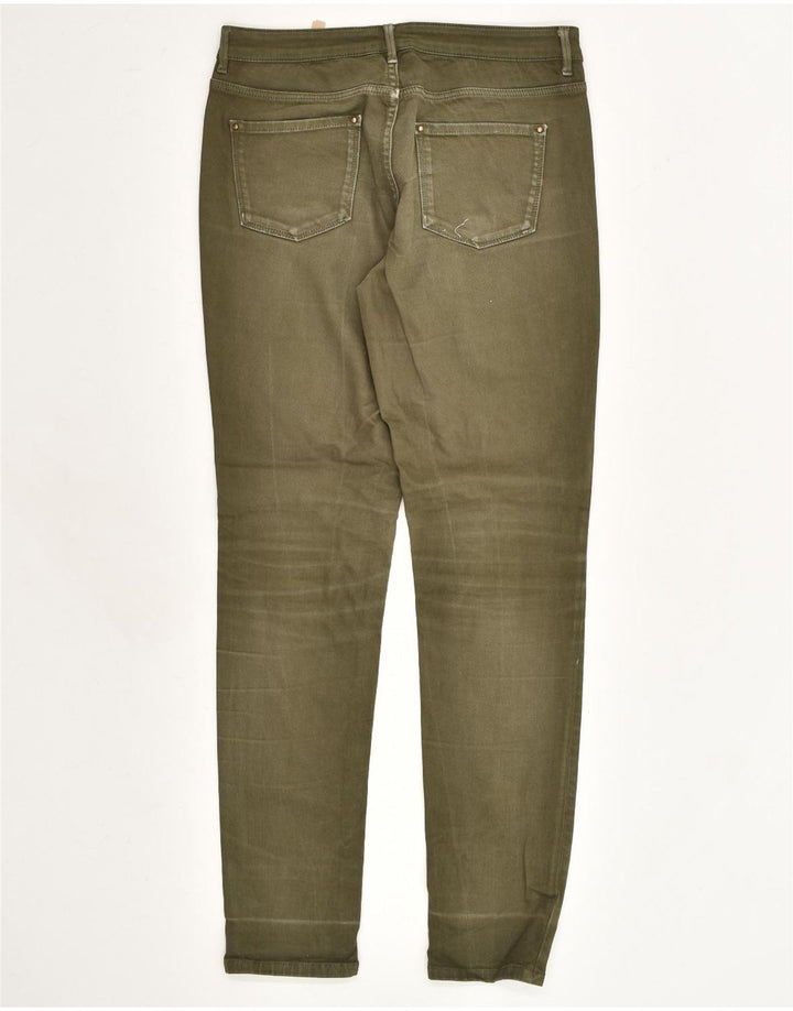 MASSIMO DUTTI Womens Slim Jeans EU 38 Small W29 L29 Khaki Cotton | Vintage Massimo Dutti | Thrift | Second-Hand Massimo Dutti | Used Clothing | Messina Hembry 