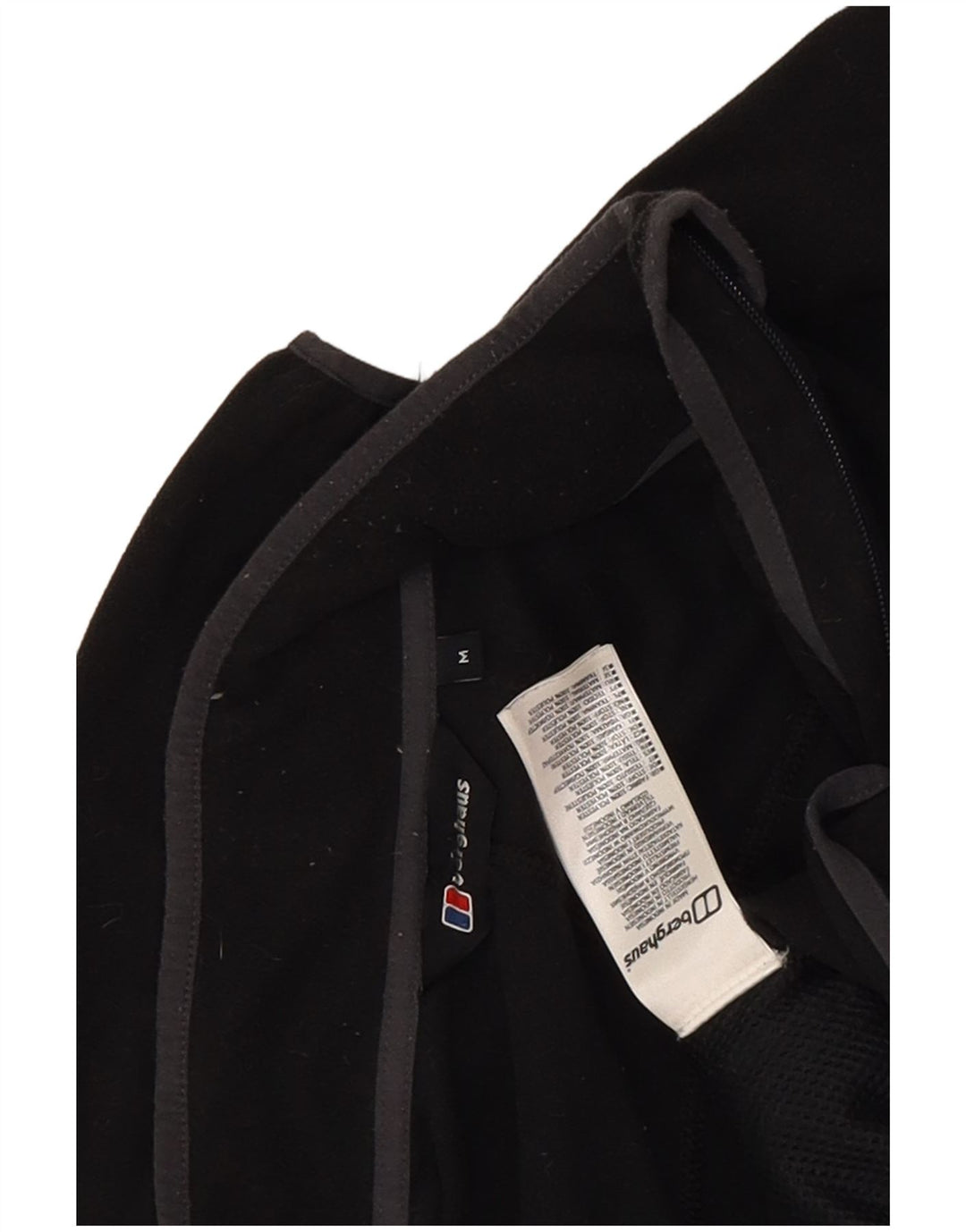Мужская флисовая куртка Berghaus UK 38, средний черный полиэстер