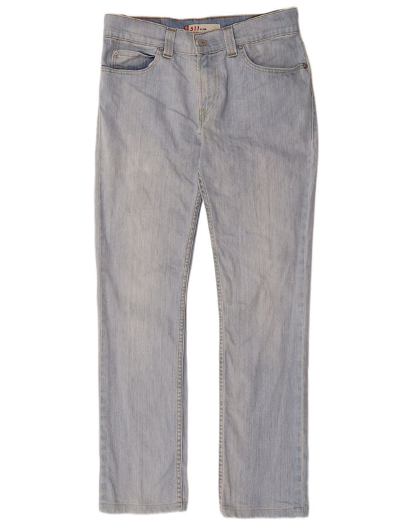 Женские узкие джинсы Levi's 511 W34 L34 синие, хлопок