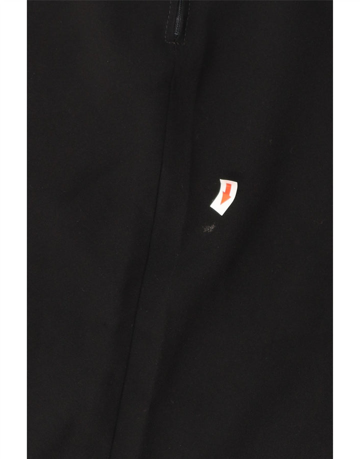 Юбка миди женская Benetton IT 44 Medium W28 Черная полиэстер