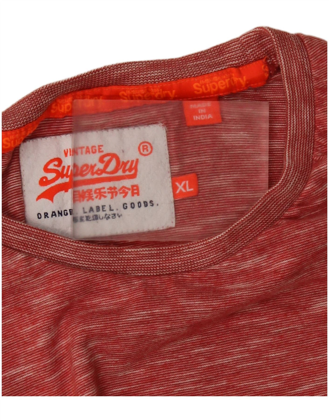 Мужская футболка Superdry Top XL Красная в крапинку