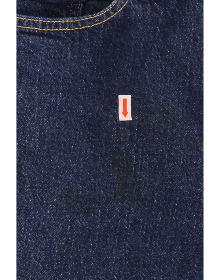 Мужские зауженные джинсы LEVI'S 502 W34 L30 Темно-синие, хлопок