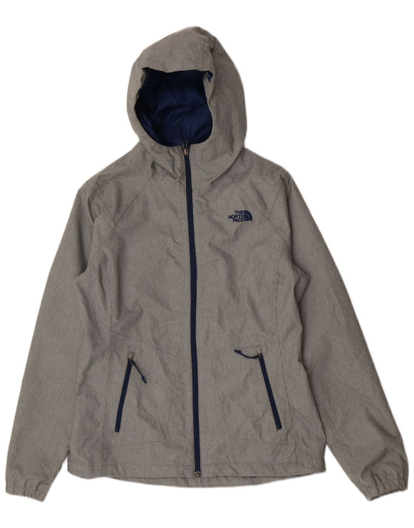 Женская дождевик с капюшоном The North Face UK 10, маленькая серая полоска