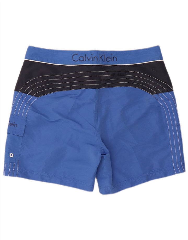 Мужские шорты для плавания Calvin Klein, средний синий полиэстер
