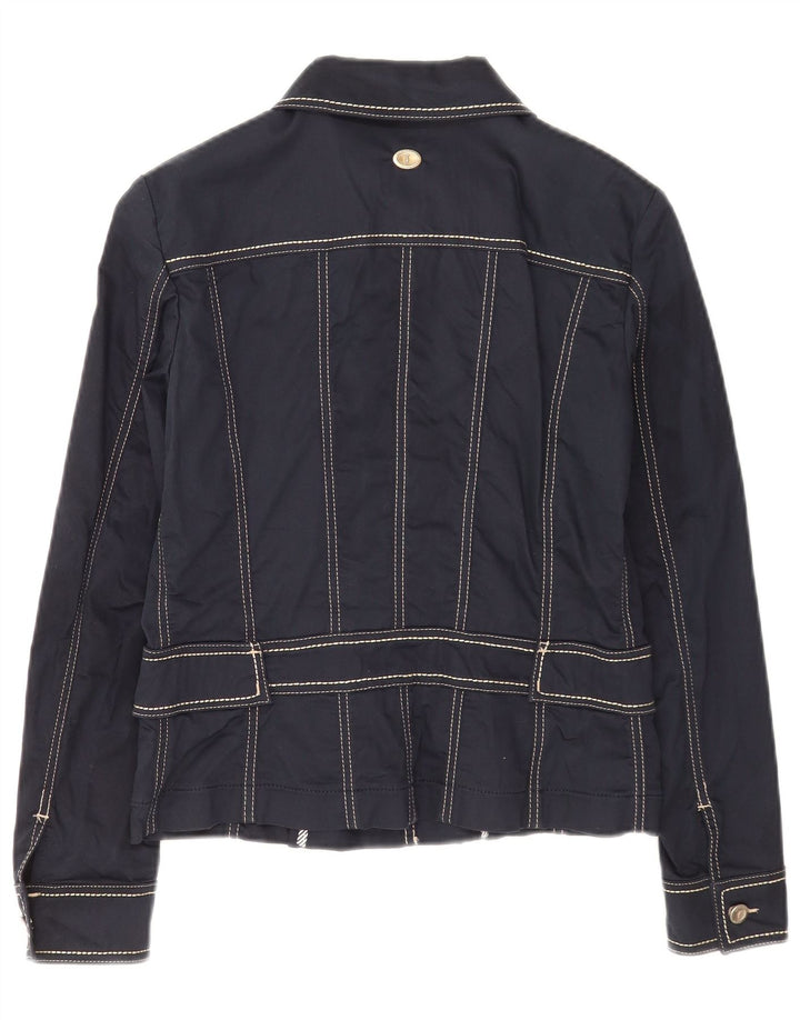 Женский бомбер Trussardi Jeans IT 44 Medium Navy Blue