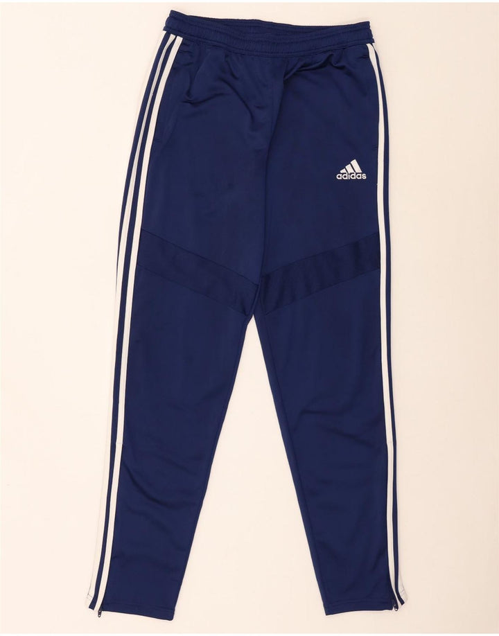 Спортивные брюки Adidas для мальчиков 15-16 лет, темно-синий, полиэстер