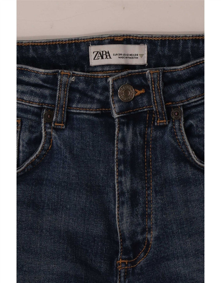 Женские джинсы Bootcut Zara EU 34 2XS W24 L25 синие