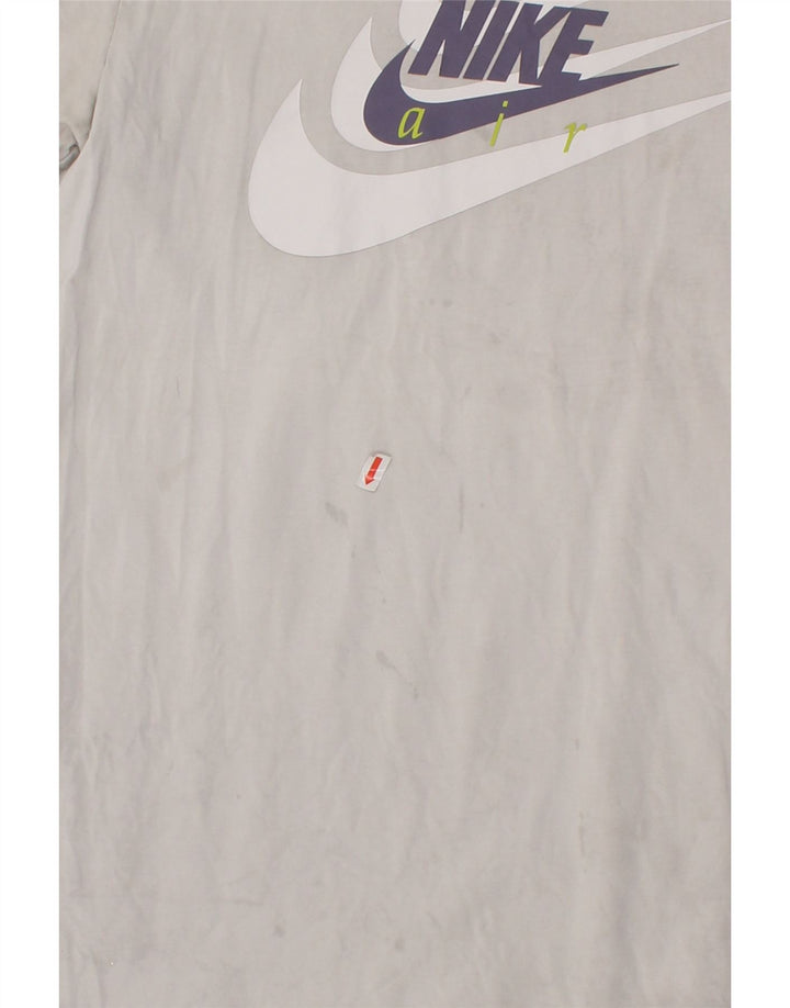 NIKE Mens Graphic T-Shirt Top Small Grey Cotton Vintage Nike and Second-Hand Nike from Messina Hembry 