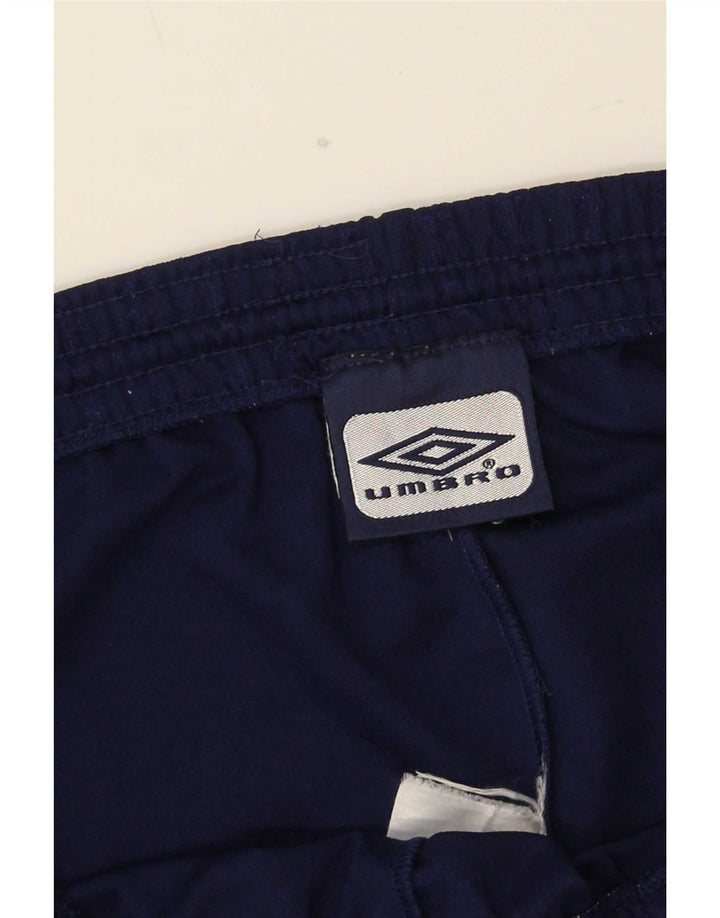 Мужские спортивные шорты Umbro, большие темно-синие в тонкую полоску
