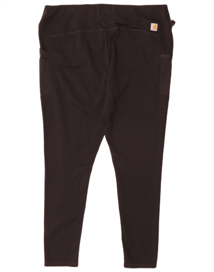 Женские облегающие леггинсы Carhartt UK 20 2XL, черные