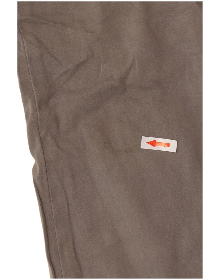 Женские узкие повседневные брюки Calvin Klein США 10, средний размер W32 L32, серый хлопок