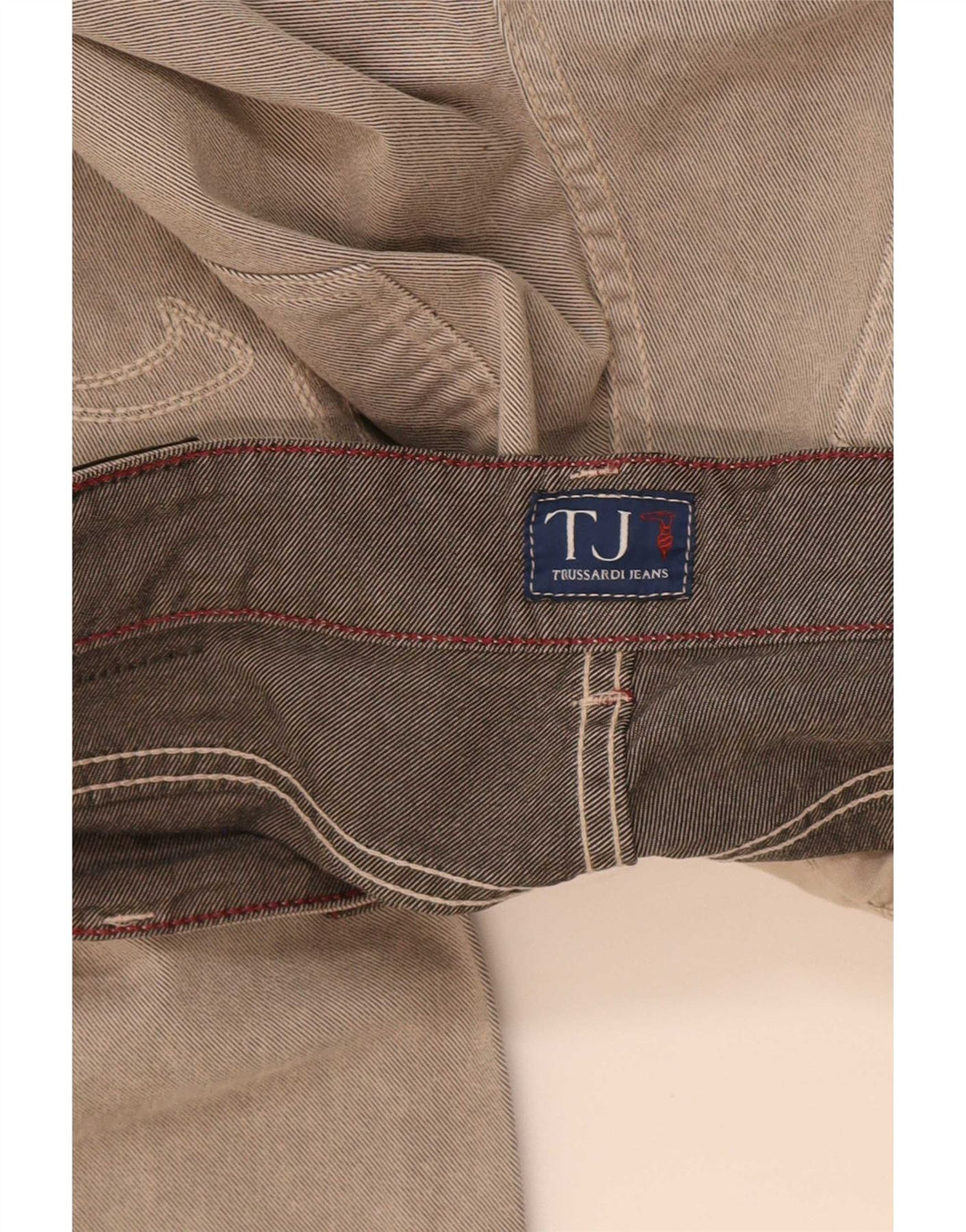 Мужские прямые джинсы Trussardi W31 L33 серые, хлопок