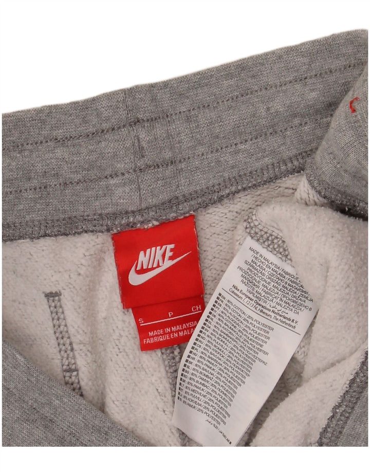 Мужские спортивные брюки Nike, маленькие серые хлопковые брюки для бега