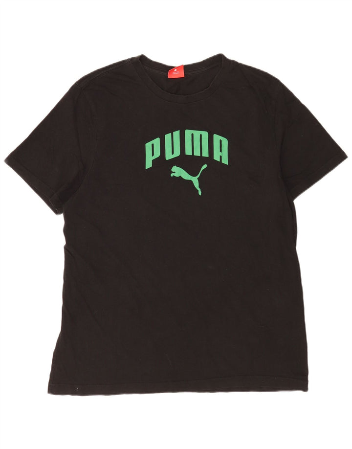 Мужская футболка с рисунком Puma Top XL черная