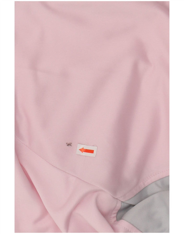 Женский спортивный костюм DIADORA, верхняя куртка UK 18 XL, розовый полиэстер с цветными блоками