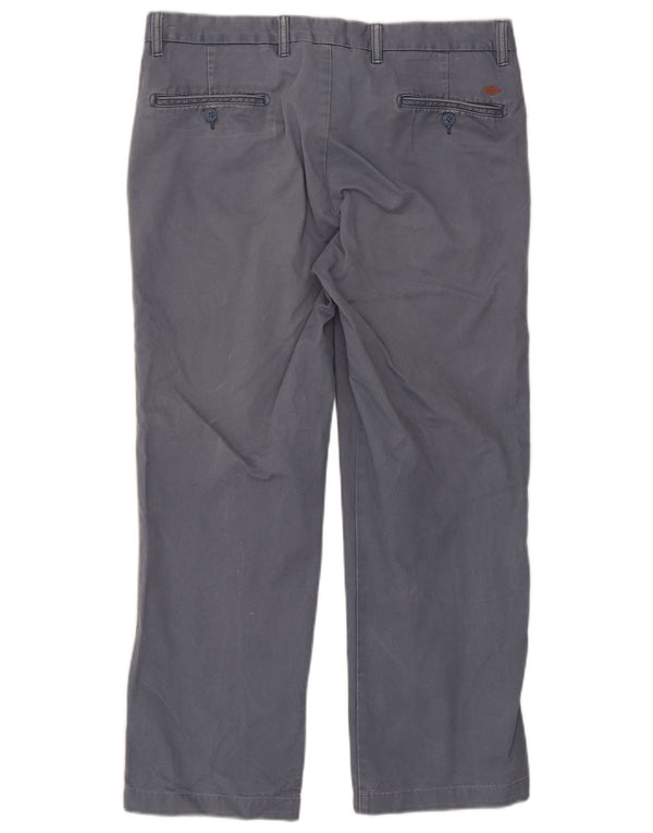Мужские прямые брюки-чиносы Dockers W36 L27, синие, хлопок