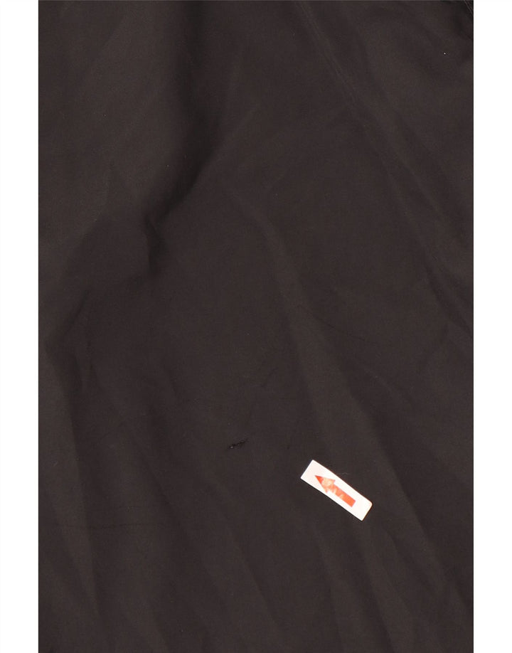 Мужские спортивные шорты Adidas среднего размера из полиэстера черного цвета