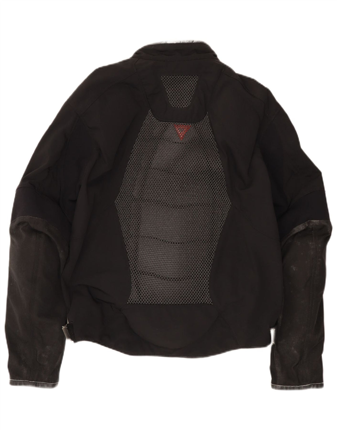 Мужская куртка-гонщик Dainese, размер 52, средний черный, нейлон с цветными блоками