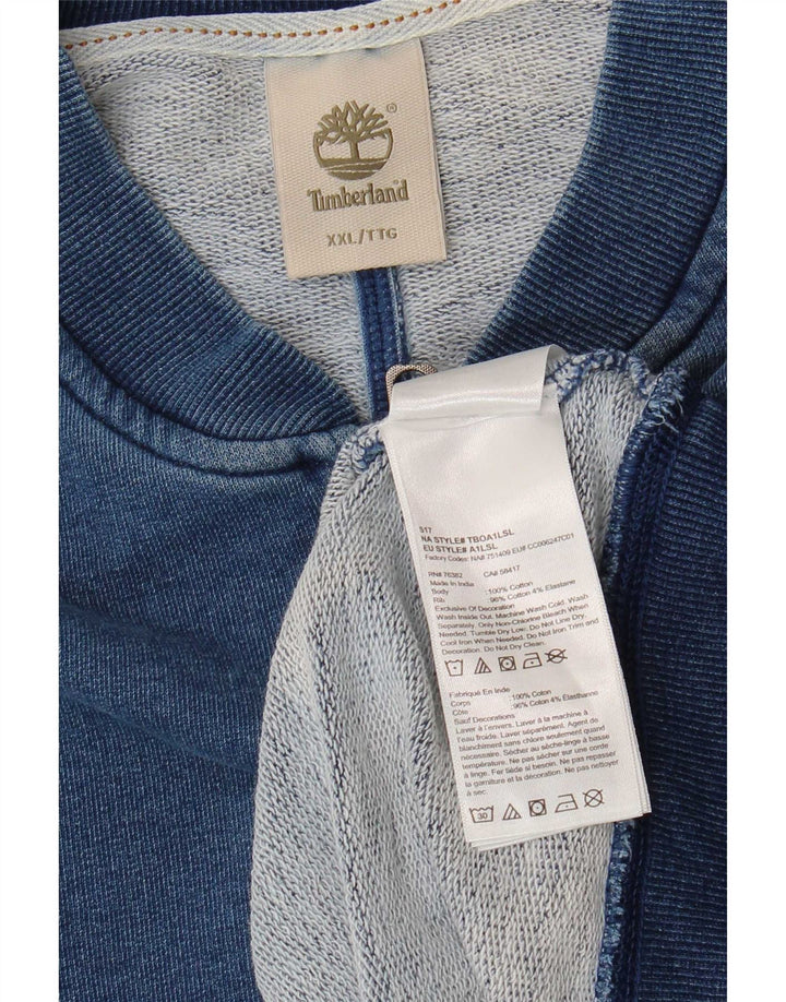 Мужской спортивный костюм Timberland 2XL, темно-синий, хлопок