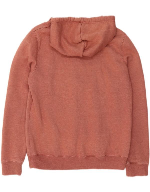 Женский джемпер с капюшоном SALTROCK UK 12, средний темно-бордовый хлопок с крапинками