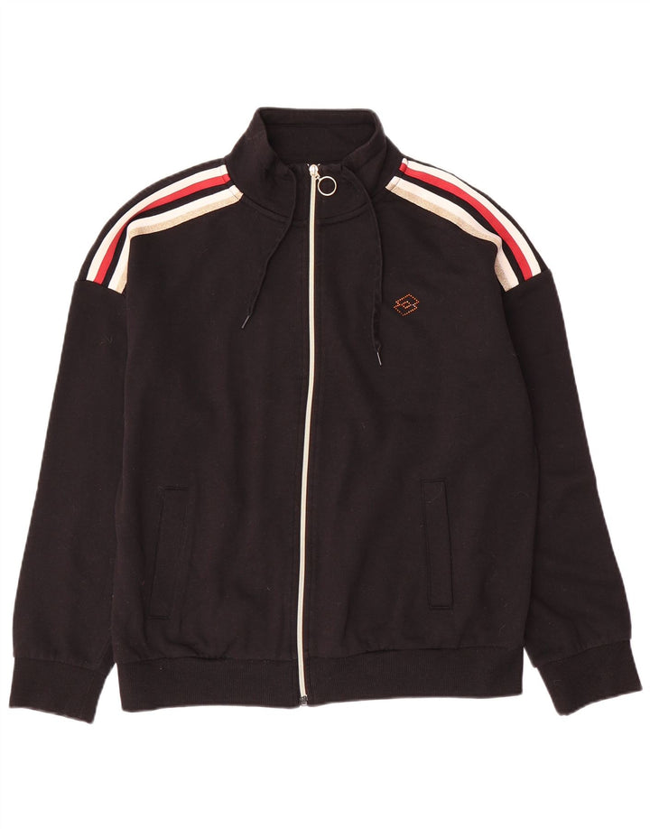 LOTTO Женский спортивный костюм, верхняя куртка UK 18 XL, черный