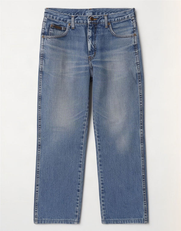 Мужские прямые джинсы Wrangler Texas W32 L27, синий хлопок