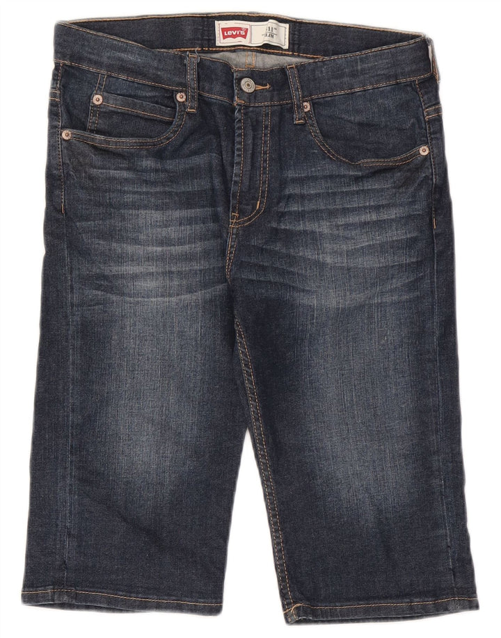Джинсовые шорты Levi's Boys 511 Slim, 15–16 лет, W30, синий хлопок